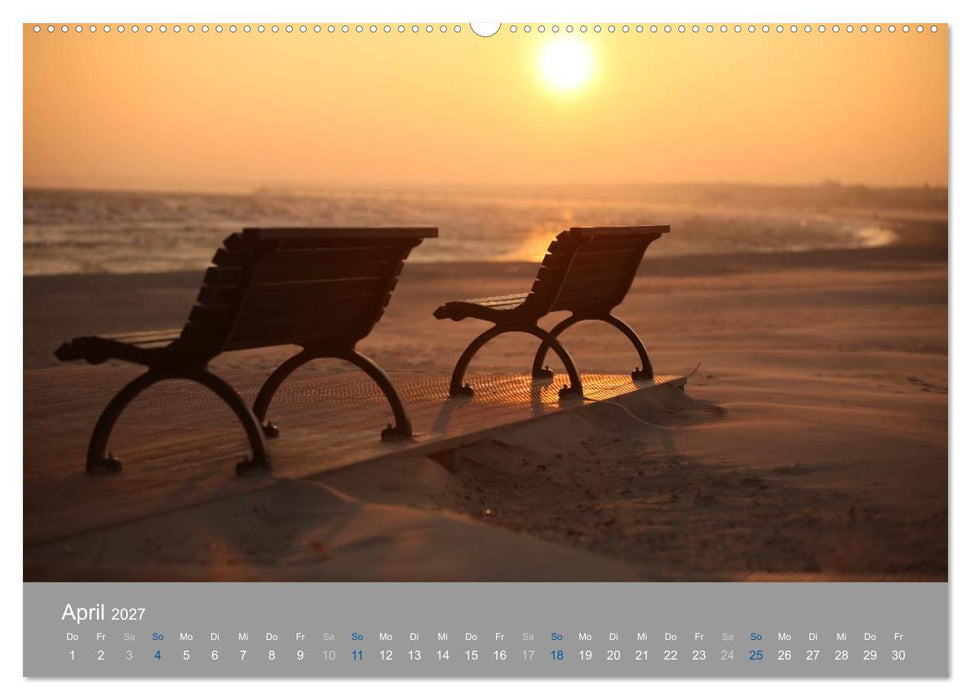 PLANET USEDOM Sonnenaufgänge (CALVENDO Wandkalender 2027)