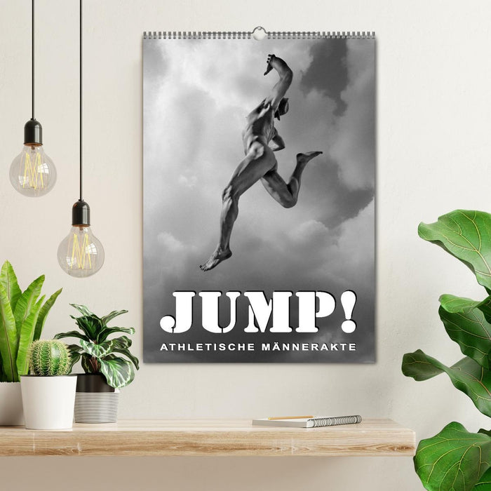 JUMP! ATHLETISCHE MÄNNERAKTE (CALVENDO Wandkalender 2027)
