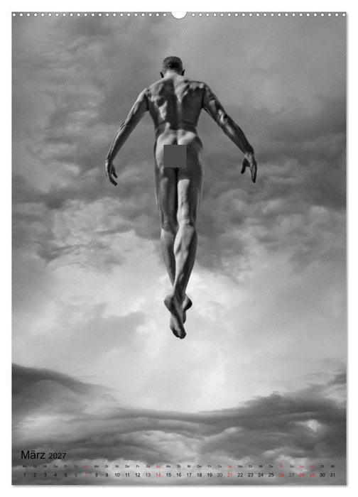 JUMP! ATHLETISCHE MÄNNERAKTE (CALVENDO Wandkalender 2027)