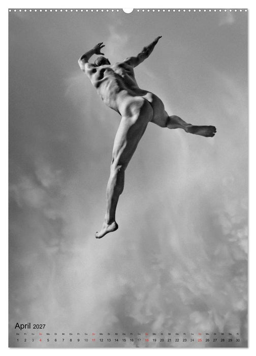 JUMP! ATHLETISCHE MÄNNERAKTE (CALVENDO Wandkalender 2027)