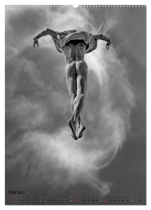 JUMP! ATHLETISCHE MÄNNERAKTE (CALVENDO Wandkalender 2027)