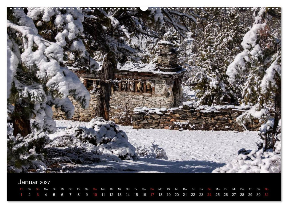 Namaste Nepal (CALVENDO Wandkalender 2027)