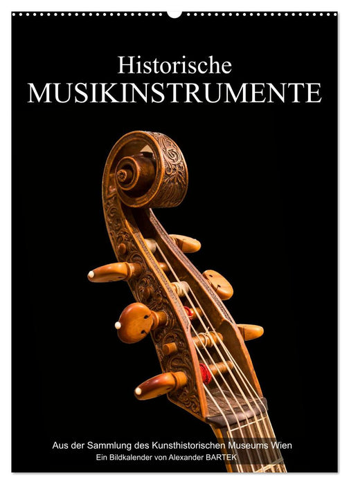 Historische Musikinstrumente (CALVENDO Wandkalender 2027)