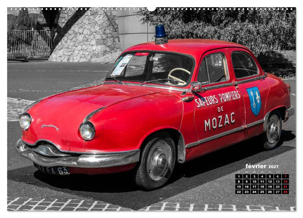 VÉHICULES de POMPIERS VINTAGE (CALVENDO Calendrier supérieur 2027)