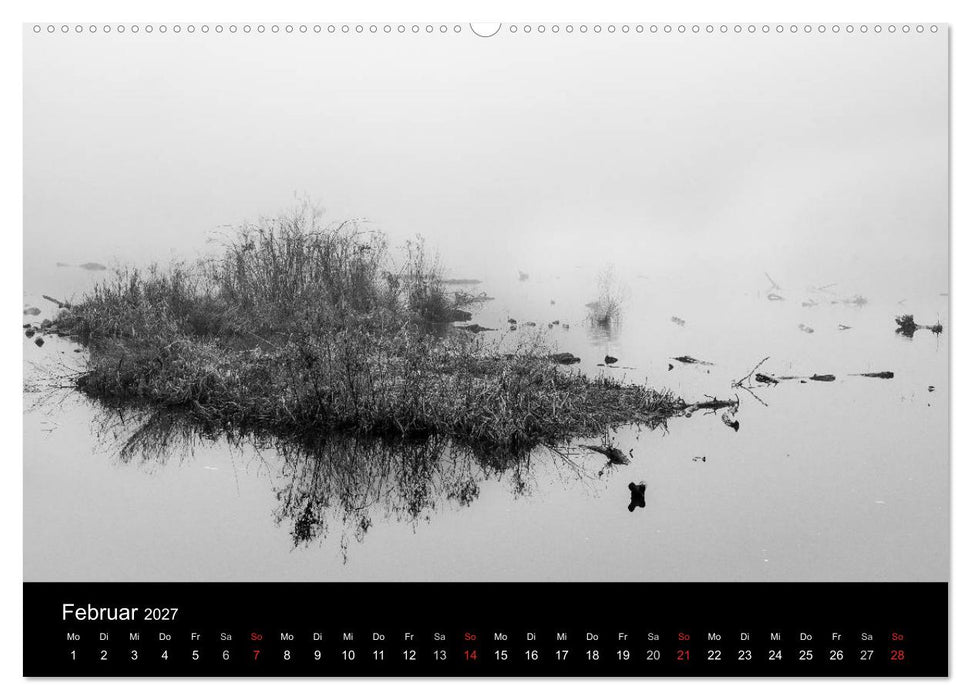 Monochrom 2027 (CALVENDO Premium Wandkalender 2027)