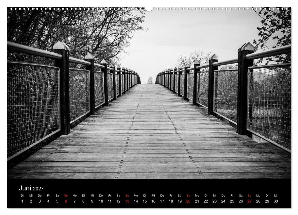 Monochrom 2027 (CALVENDO Premium Wandkalender 2027)