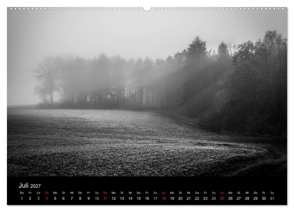 Monochrom 2027 (CALVENDO Premium Wandkalender 2027)