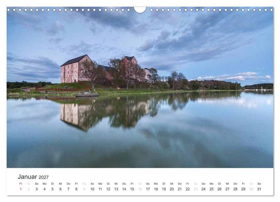 Åland Inseln: Schärengarten der Ostsee (CALVENDO Wandkalender 2027)