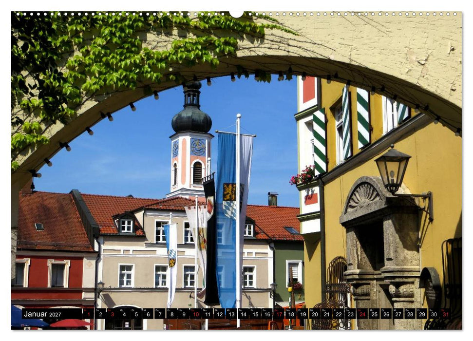 Drachenstadt Furth im Wald (CALVENDO Wandkalender 2027)