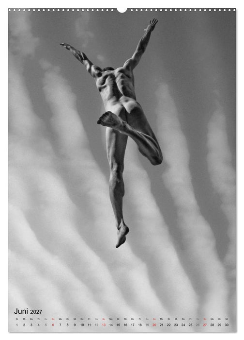 JUMP! ATHLETISCHE MÄNNERAKTE (CALVENDO Premium Wandkalender 2027)