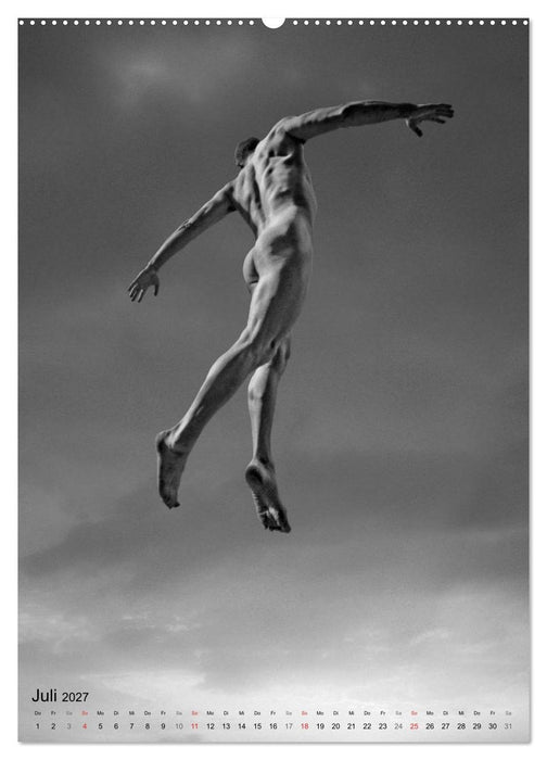 JUMP! ATHLETISCHE MÄNNERAKTE (CALVENDO Premium Wandkalender 2027)