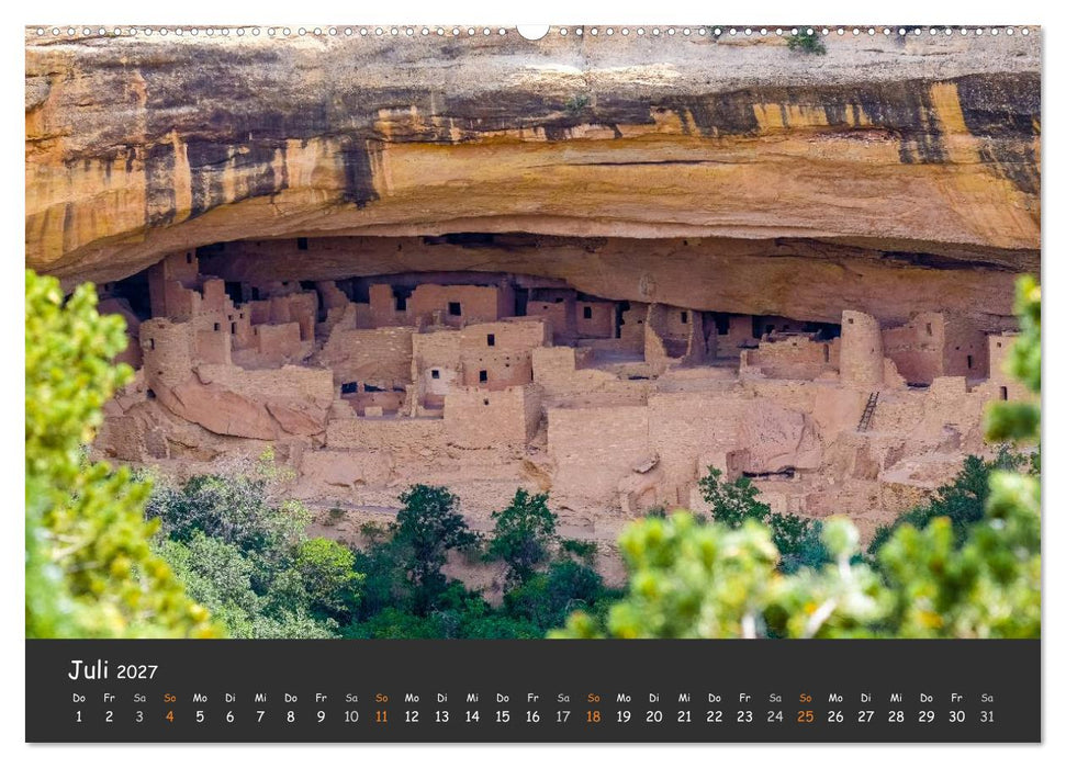 Die Canyons der USA (CALVENDO Premium Wandkalender 2027)
