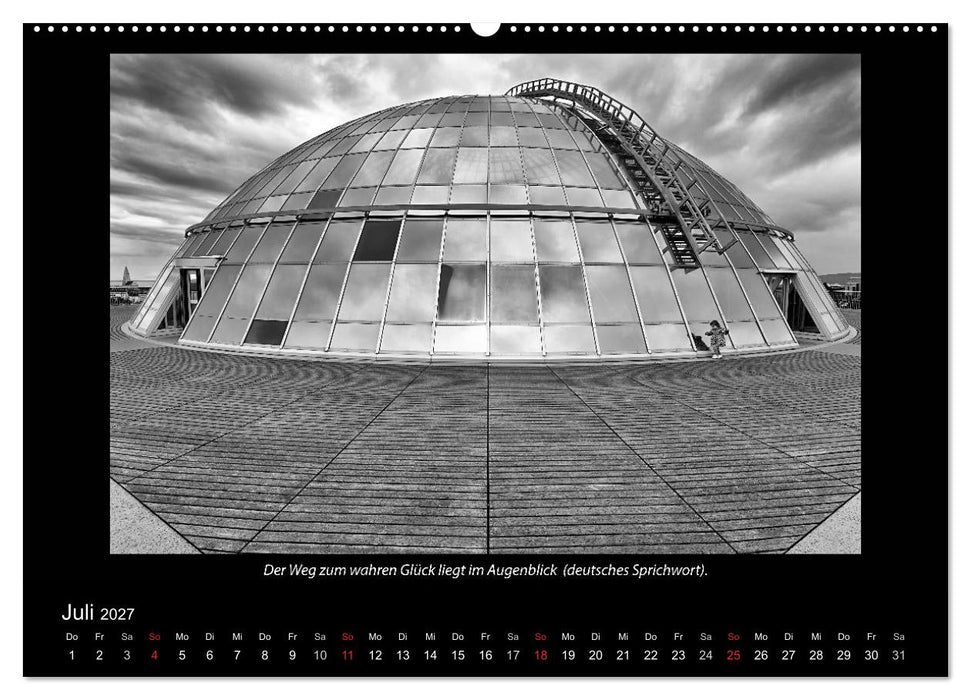 Schwarz-Weis(s)heiten (CALVENDO Premium Wandkalender 2027)