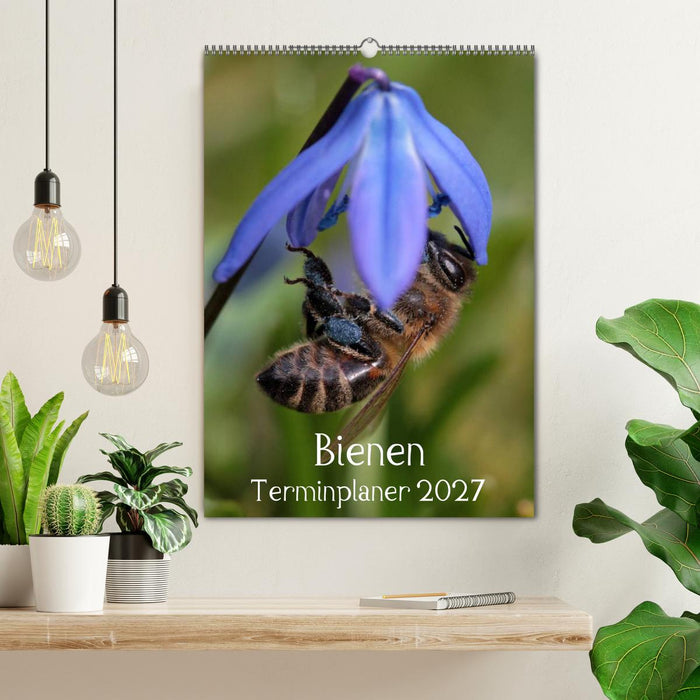 Bienen-Terminplaner 2027 (CALVENDO Wandkalender 2027)