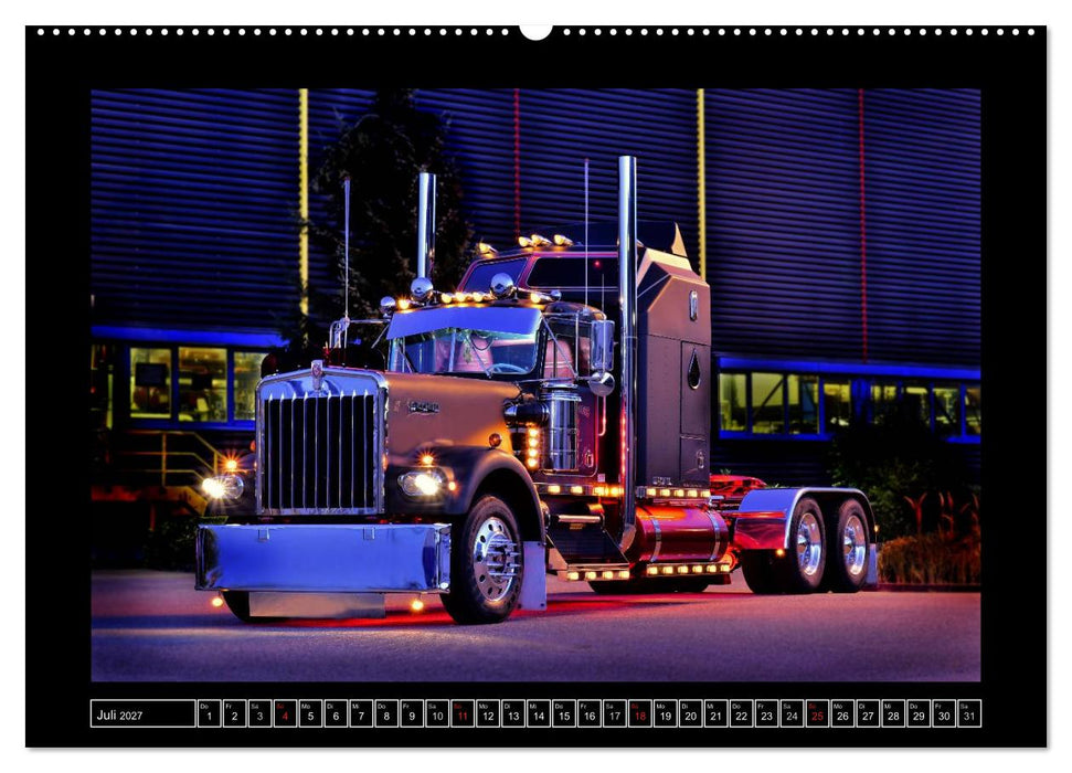 Kenworth W900A EXTHD (CALVENDO Premium Wandkalender 2027)