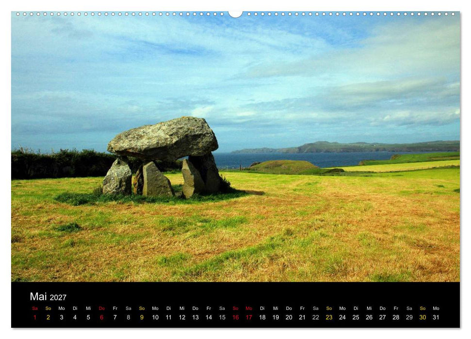 Wales Pembrokeshire - Natur im Fokus- (CALVENDO Premium Wandkalender 2027)