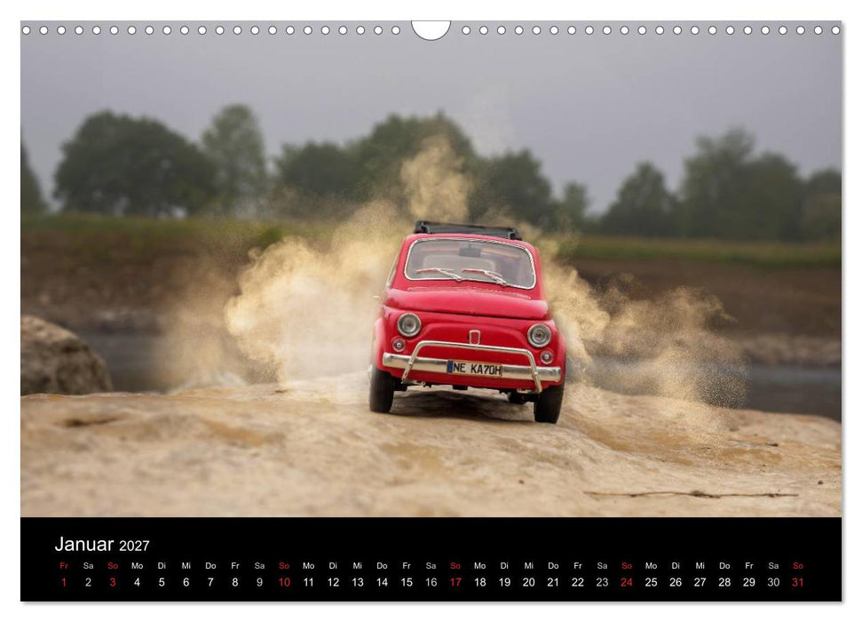 Mit der Knutschkugel auf Reisen (CALVENDO Wandkalender 2027)