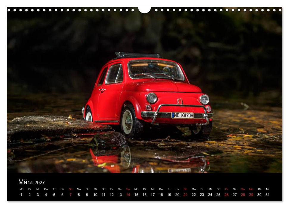 Mit der Knutschkugel auf Reisen (CALVENDO Wandkalender 2027)