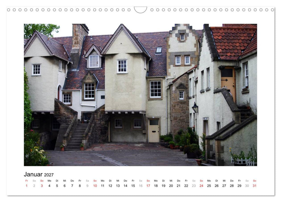 Edinburgh - Ansichten einer Stadt (CALVENDO Wandkalender 2027)