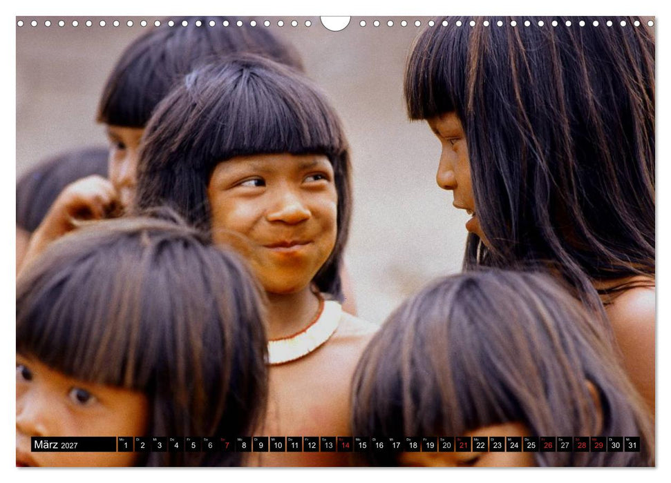XINGU - Fluss der Menschenwesen (CALVENDO Wandkalender 2027)