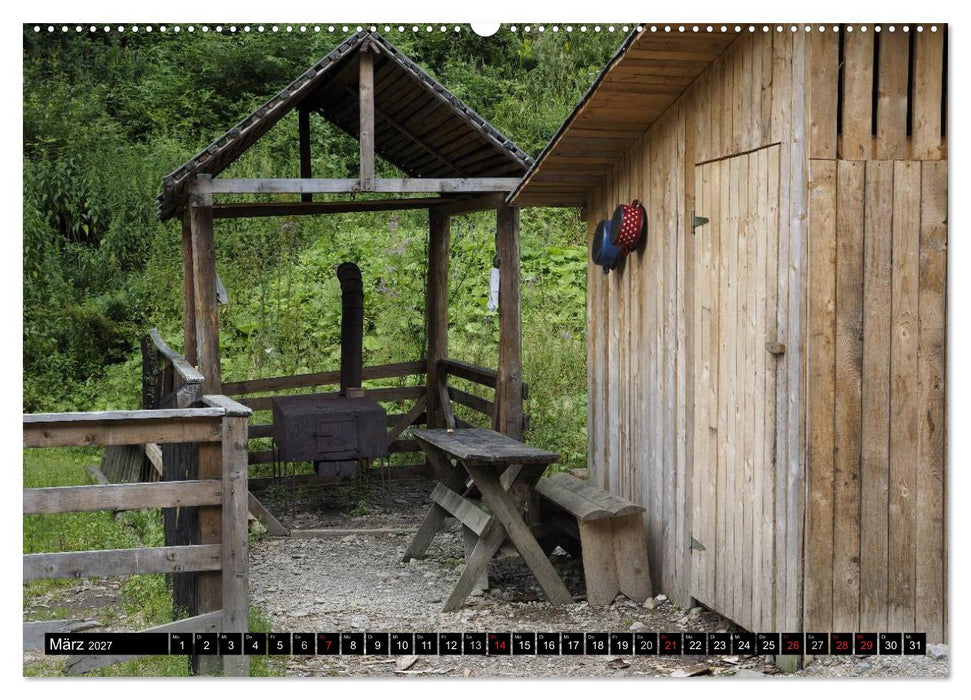 Entlang der Wassertalbahn - Auf schmaler Spur im Norden Rumäniens (CALVENDO Wandkalender 2027)