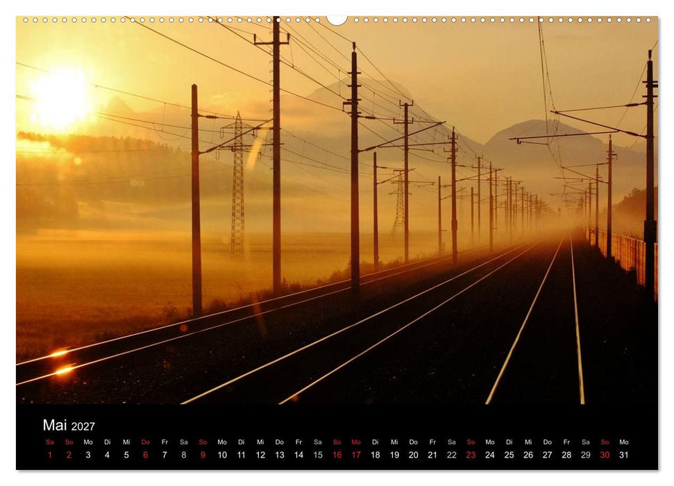 Lokführerperspektiven (CALVENDO Wandkalender 2027)