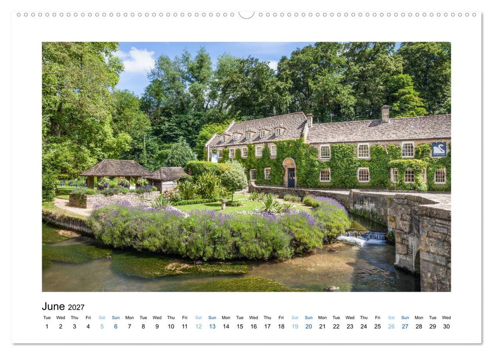 Cotswolds Gardens and Cottages (CALVENDO Premium-Calendar 2027)