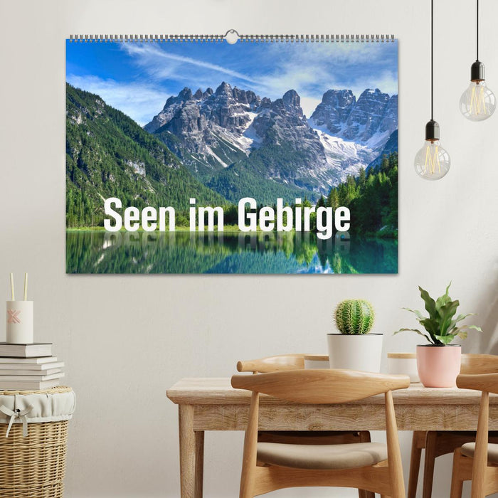 Seen im Gebirge (CALVENDO Wandkalender 2027)