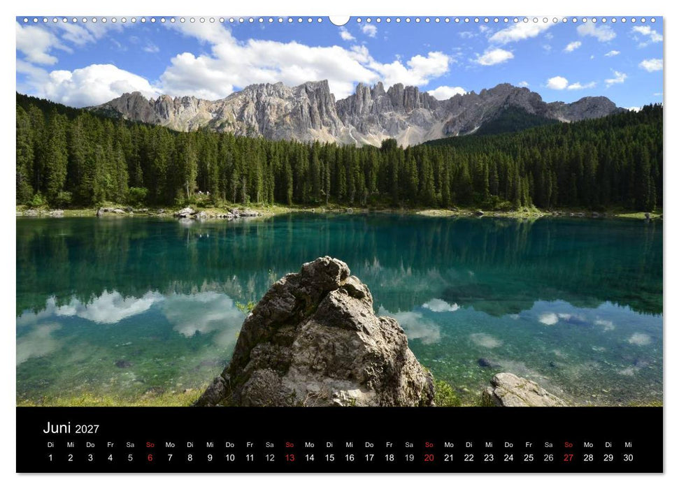 Seen im Gebirge (CALVENDO Wandkalender 2027)