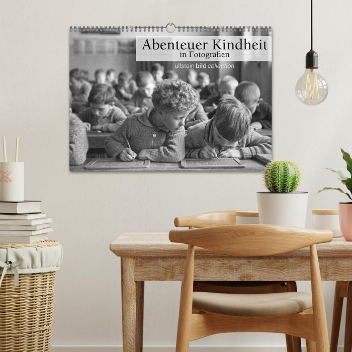 Abenteuer Kindheit in Fotografien (CALVENDO Wandkalender 2027)