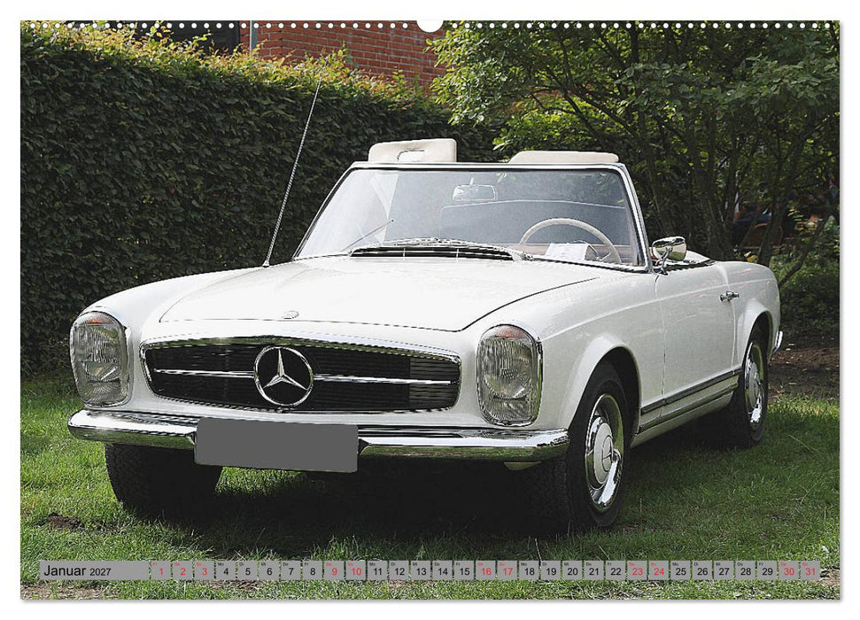 Oben ohne Oldtimer (CALVENDO Premium Wandkalender 2027)