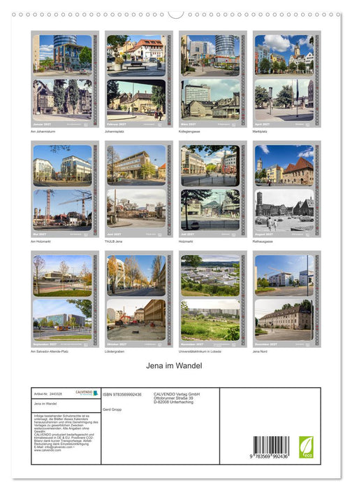 Jena im Wandel (CALVENDO Premium Wandkalender 2027)