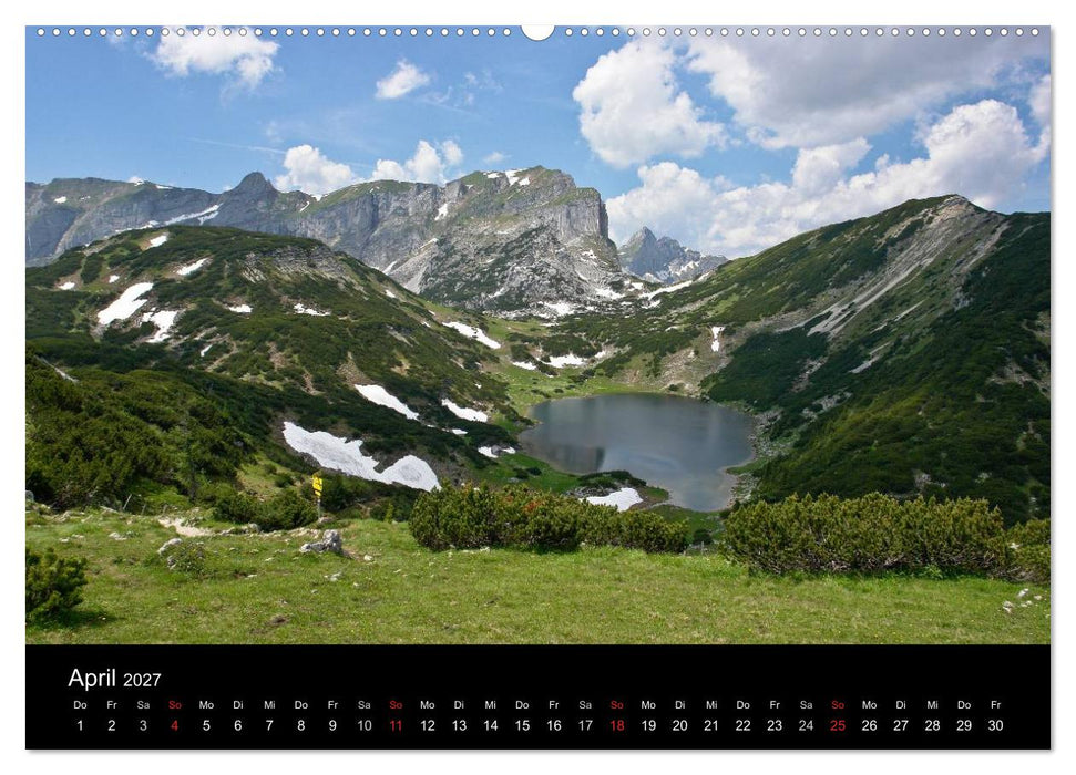Seen im Gebirge (CALVENDO Premium Wandkalender 2027)