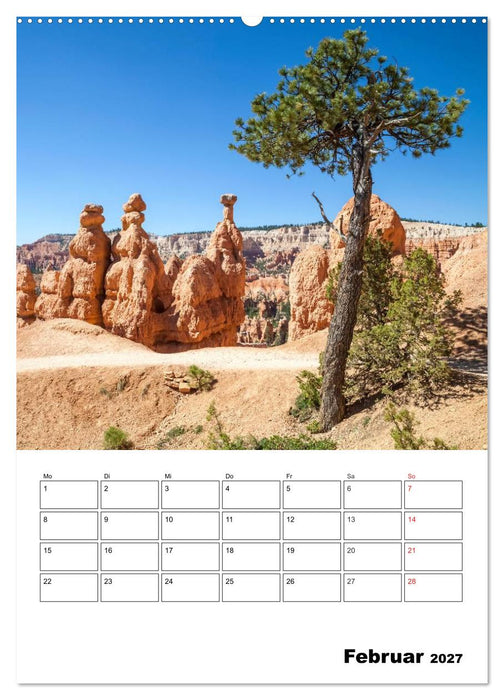 USA Südwest Facettenreiche Landschaften (CALVENDO Premium Wandkalender 2027)