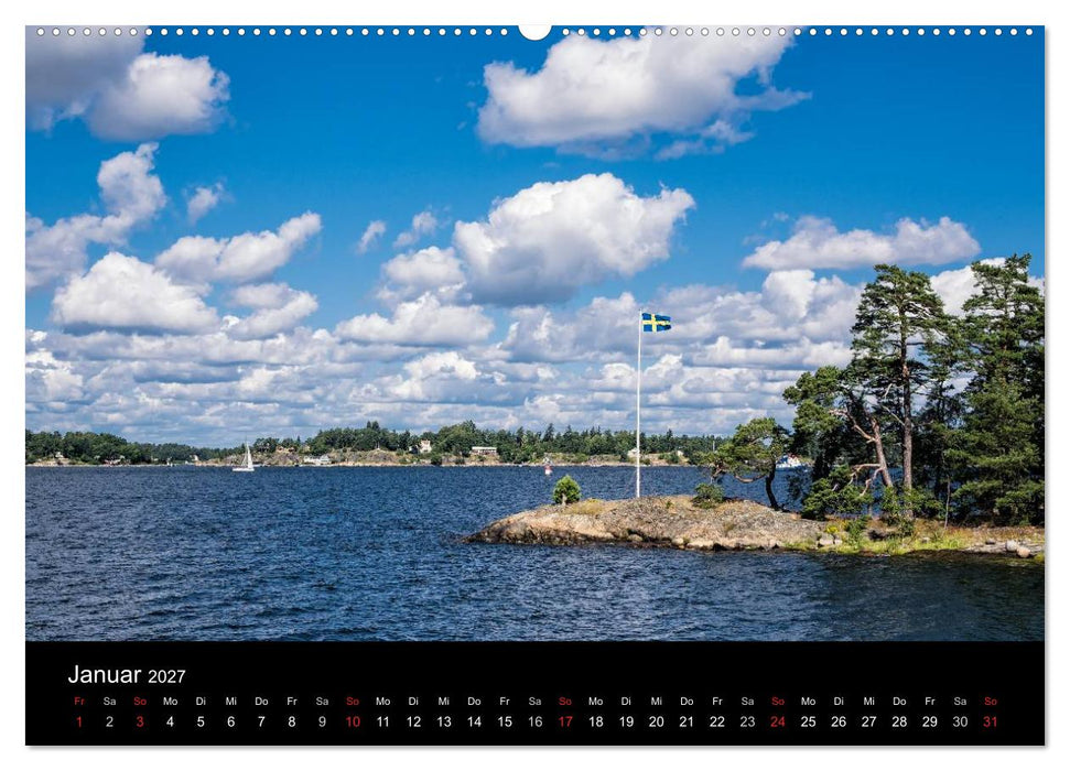 Schärengarten an der schwedischen Ostküste (CALVENDO Wandkalender 2027)