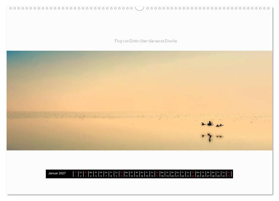 Namibia - Panoramen (CALVENDO Premium Wandkalender 2027)