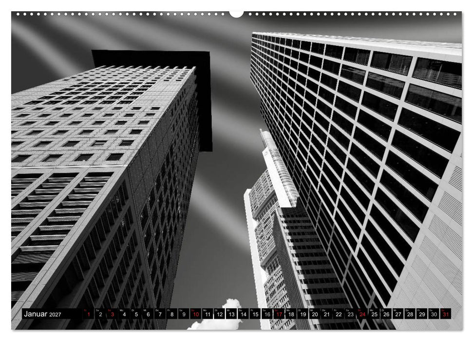 Faszination Frankfurter Architektur (CALVENDO Wandkalender 2027)