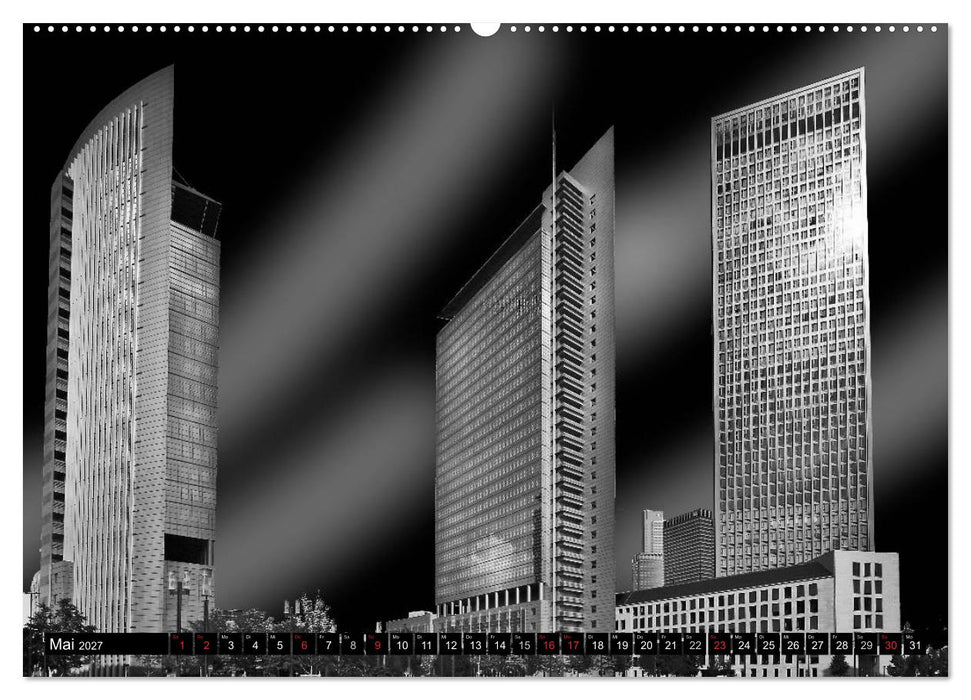 Faszination Frankfurter Architektur (CALVENDO Wandkalender 2027)