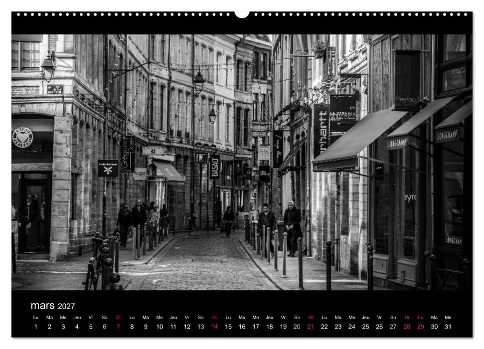 Le Vieux Lille (CALVENDO Calendrier supérieur 2027)