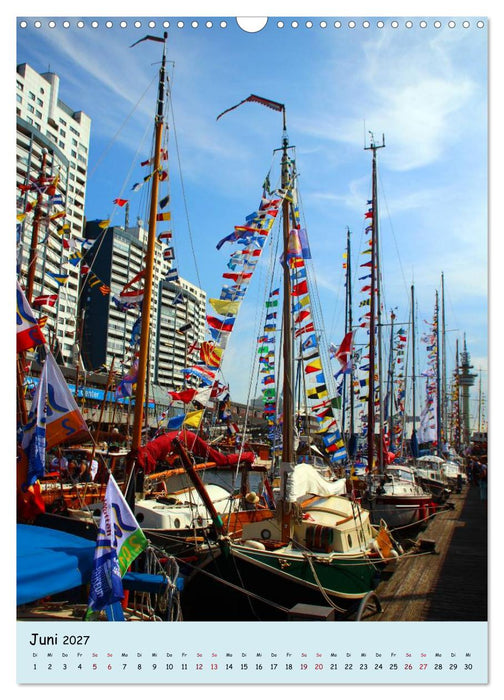 Sail - Impressionen aus Bremerhaven (CALVENDO Wandkalender 2027)