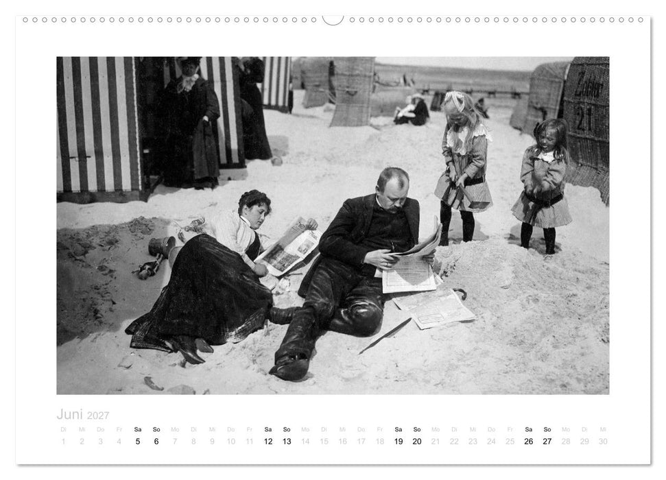 Sommer, Strand und Mode - genüßliche Stunden (CALVENDO Wandkalender 2027)