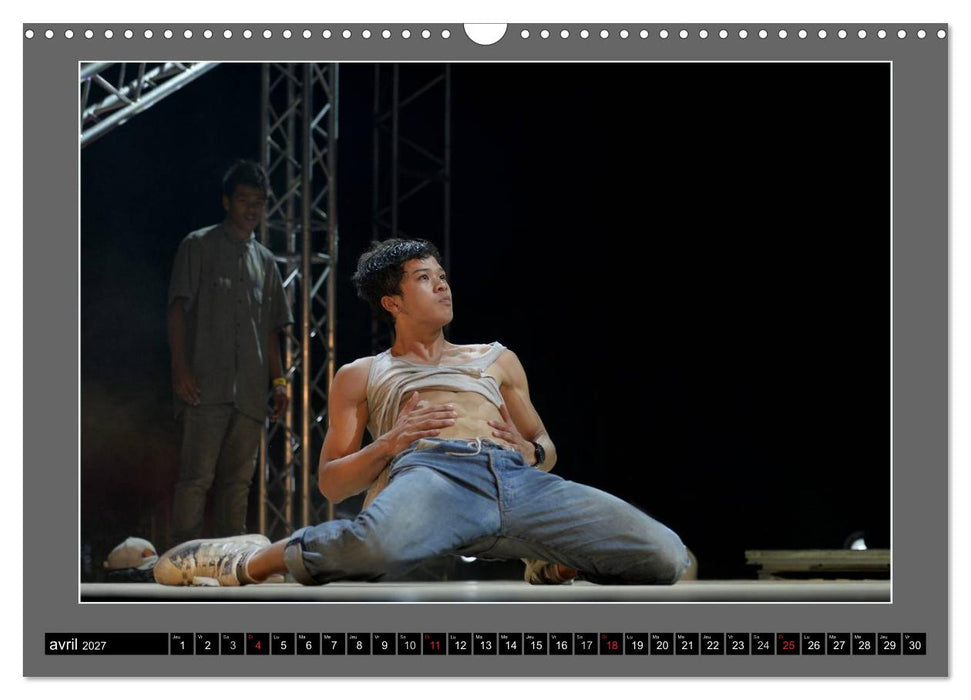 Break Dance et Hip-Hop (CALVENDO Calendrier mensuel 2027)