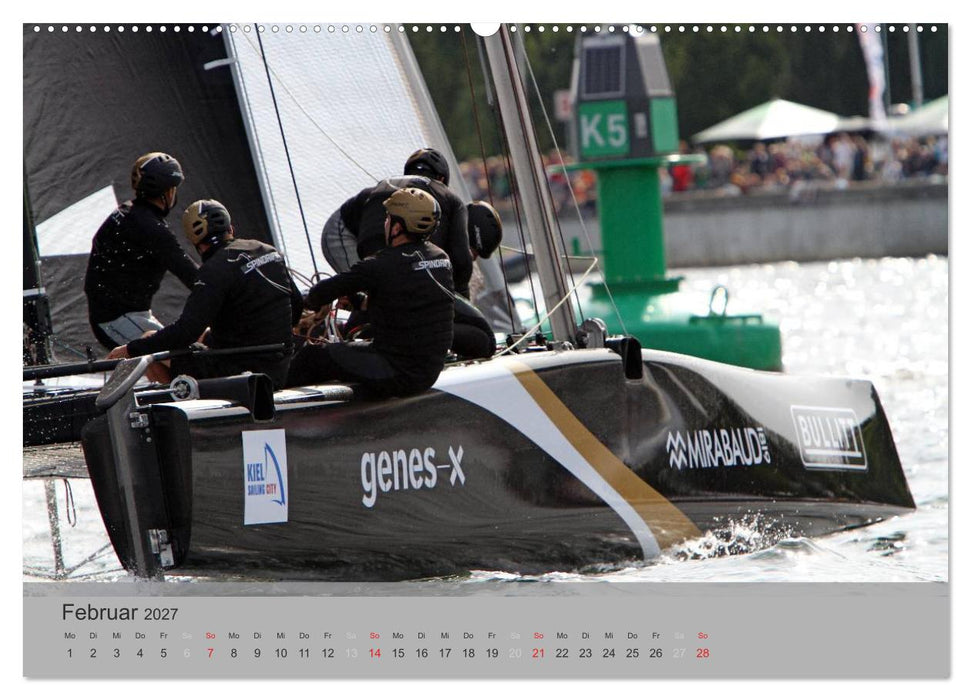 High Speed Katamarane - Schwebend ans Limit (CALVENDO Premium Wandkalender 2027)