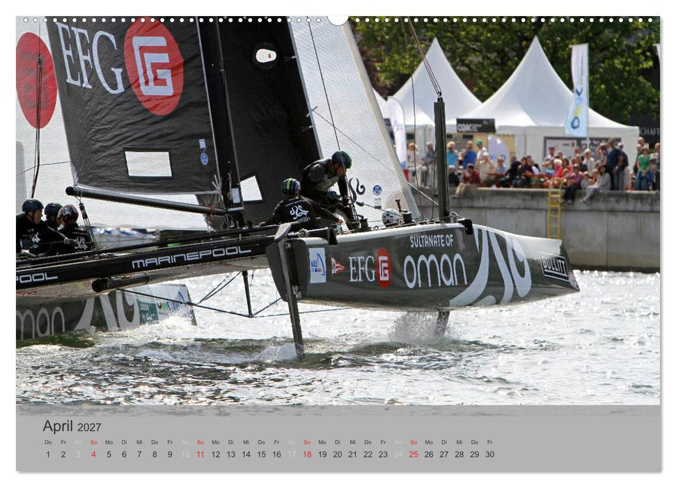 High Speed Katamarane - Schwebend ans Limit (CALVENDO Premium Wandkalender 2027)