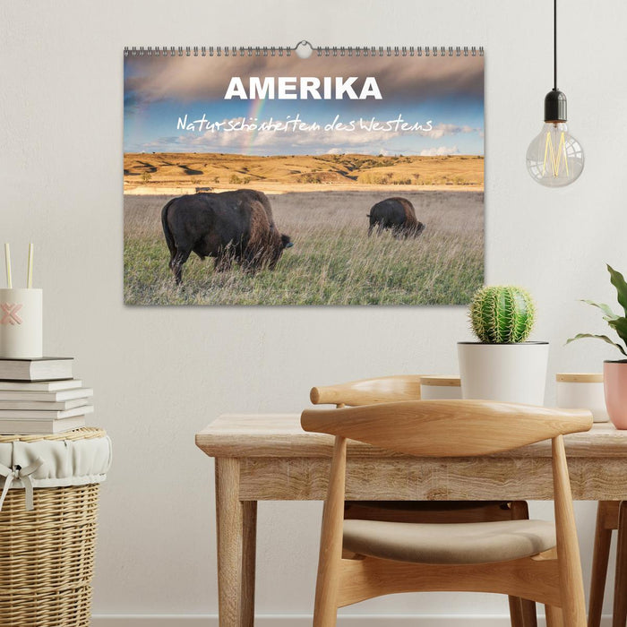 Amerika - Naturschönheiten des Westens (CALVENDO Wandkalender 2027)