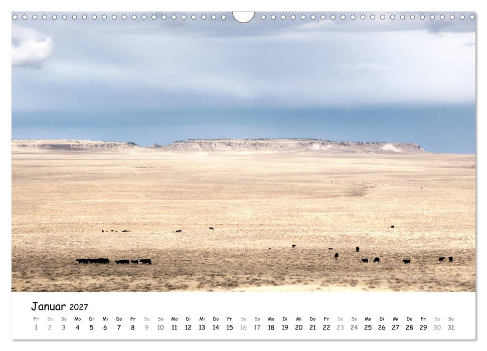 Amerika - Naturschönheiten des Westens (CALVENDO Wandkalender 2027)