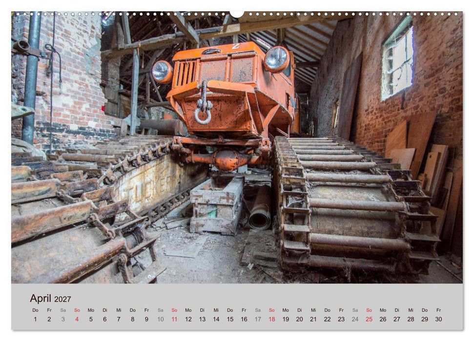 Lost Places - Schönheit des Verfalls (CALVENDO Wandkalender 2027)