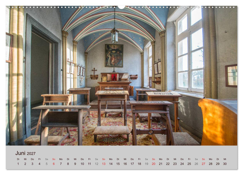 Lost Places - Schönheit des Verfalls (CALVENDO Wandkalender 2027)