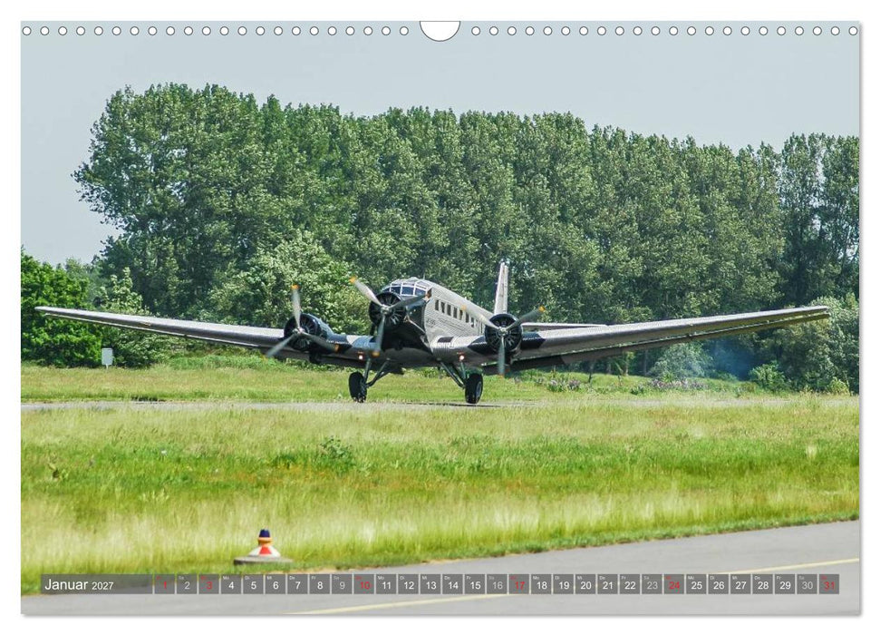 JU 52 - Zwischen Himmel und Erde (CALVENDO Wandkalender 2027)