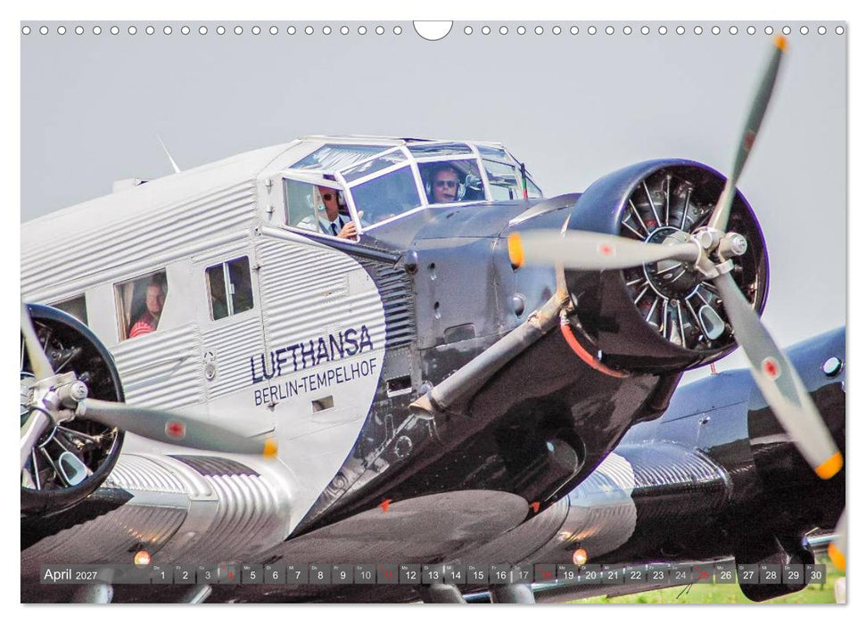 JU 52 - Zwischen Himmel und Erde (CALVENDO Wandkalender 2027)